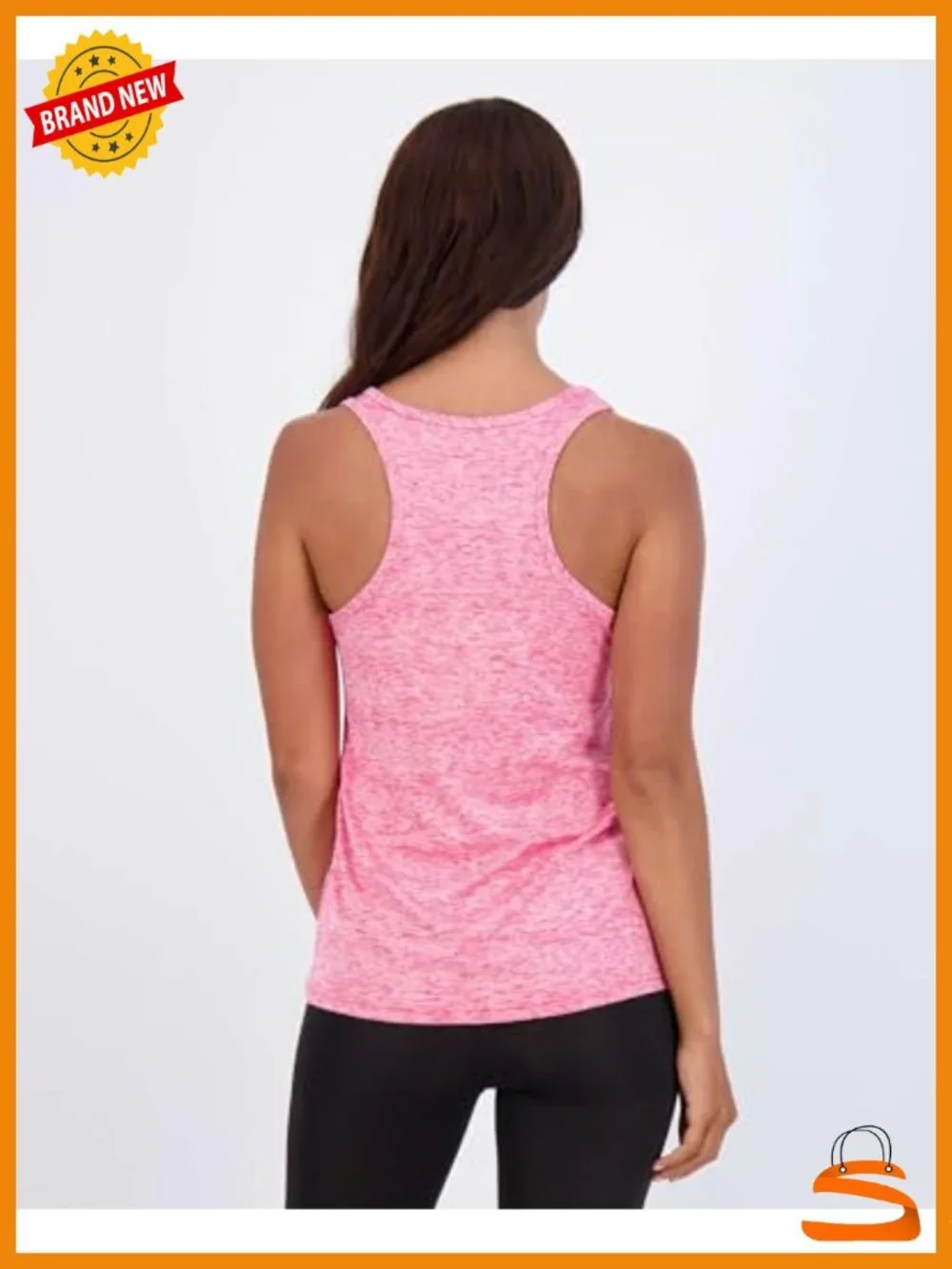 5 Pack Women's Racerback Tank Tops Dry-Fit Athletic Yoga Activewear - Picture 2 of 6
